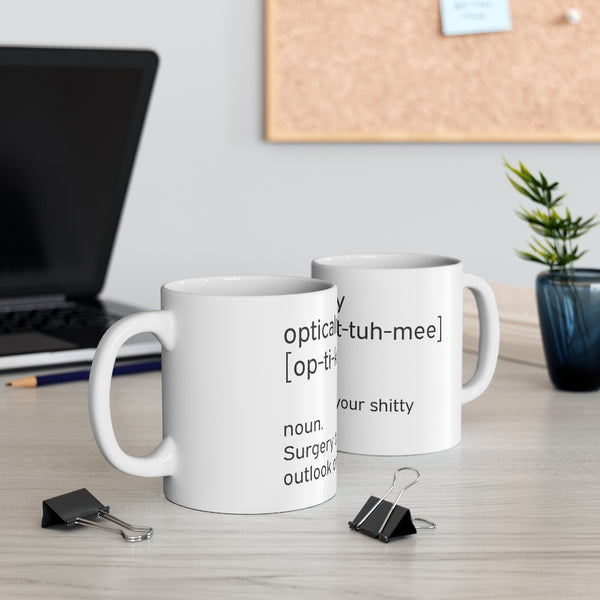 Opticalrecttomy - Rated R - Mug 11oz